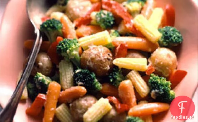 Verduras para Bebés con mantequilla de Limón