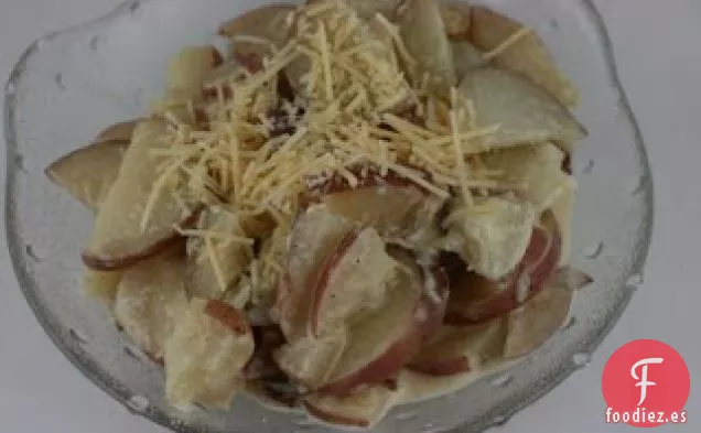 Patatas Festoneadas de Rábano Picante Crockpot