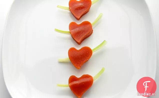 Bloody Mary Jello Shots Receta