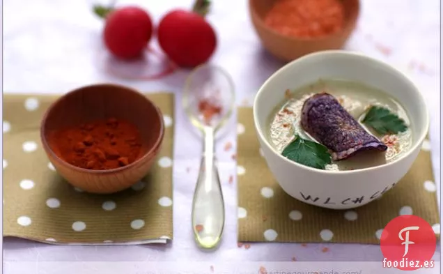 Sopa de Alcachofa de Jerusalén