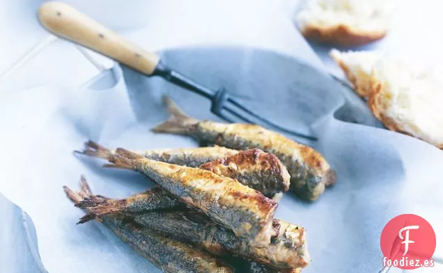 Sardinas Crujientes Con Limón Y Menta