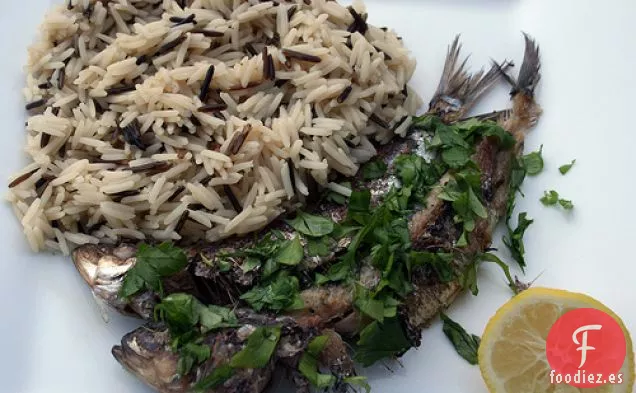 Sardinas Con Basmati Y Arroz Salvaje