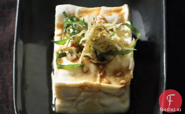 Receta De Tofu Frío Con Sardinas Crujientes