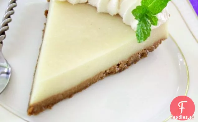 Tarta de queso de Kéfir de Coco sin hornear