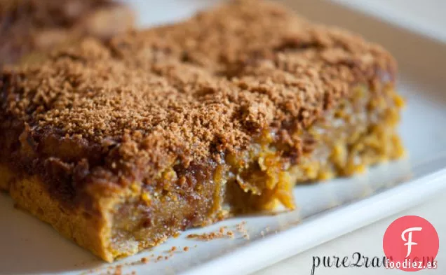 Pastel de café de calabaza rico (sin gluten, vegano, sin soja)