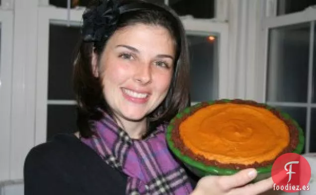 Pastel de Calabaza Vegano sin hornear
