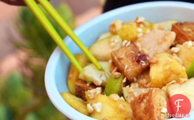 Ensalada Rojak Picante, Picante y Dulce del Sudeste Asiático