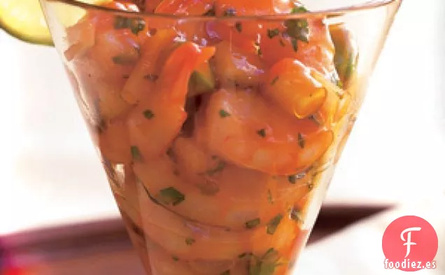 Ceviche de camarones 