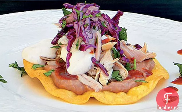 Tostadas de Barbacoa Fáciles