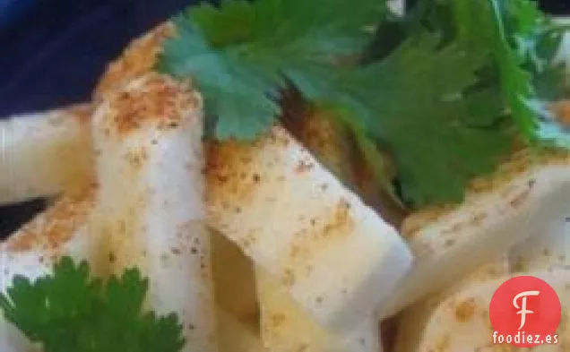 Ensalada De Jícama Con Cilantro Y Lima
