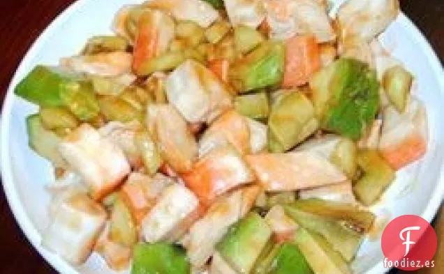 Ceviche de Langosta, Cangrejo y Camarón