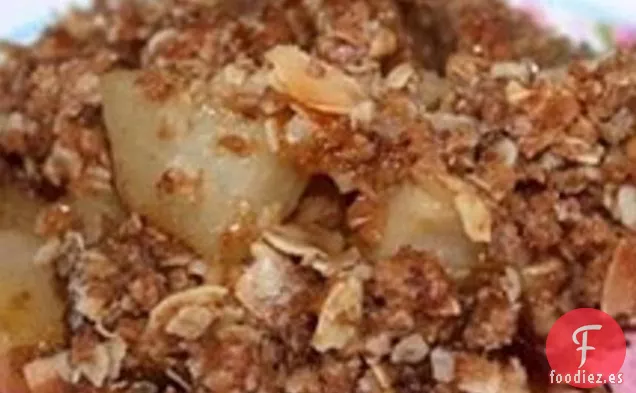 Crip de Pera con Jengibre (opción Sin trigo)