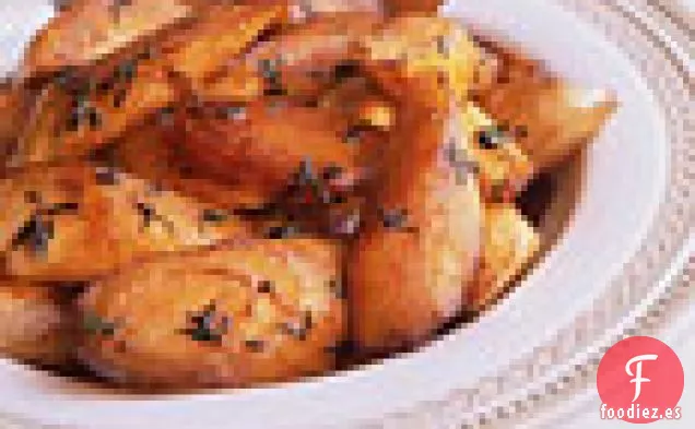 Chirivías Asadas Con Tomillo