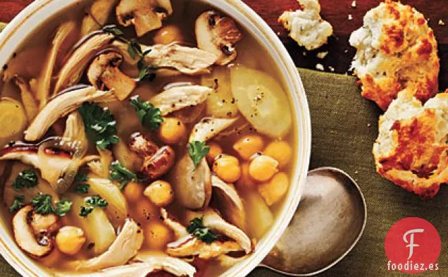 Sopa de Pollo y Chirivía