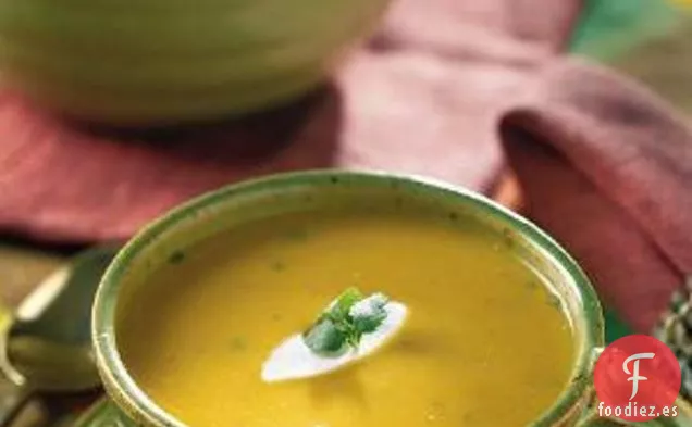 Sopa Cremosa de Zanahoria y Chirivía