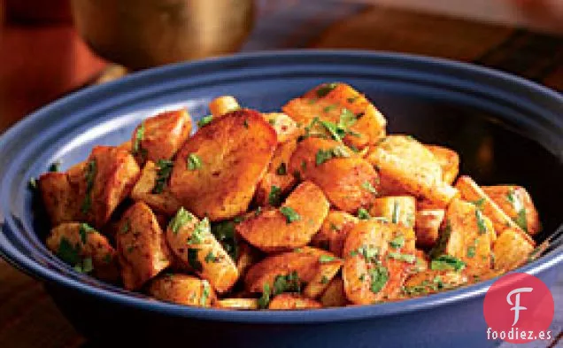 Chirivías Asadas Con Canela y Cilantro