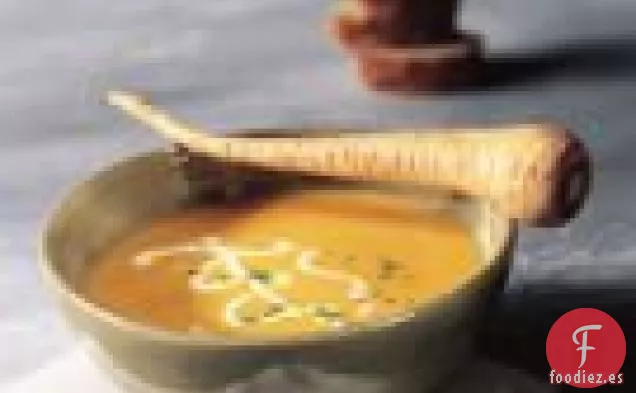 Sopa De Chirivía Y Zanahoria