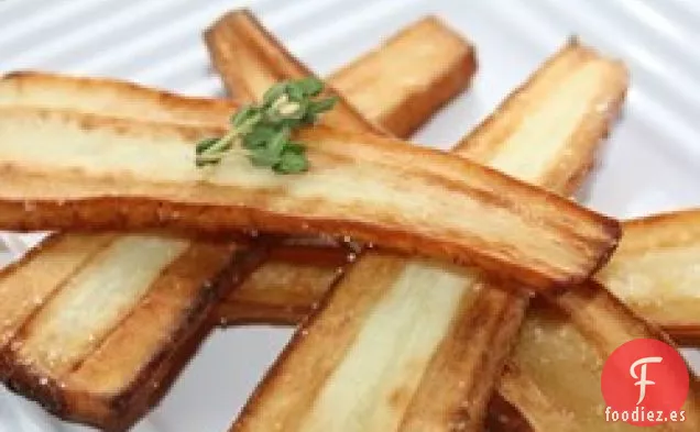 Chirivías Fritas con Mantequilla