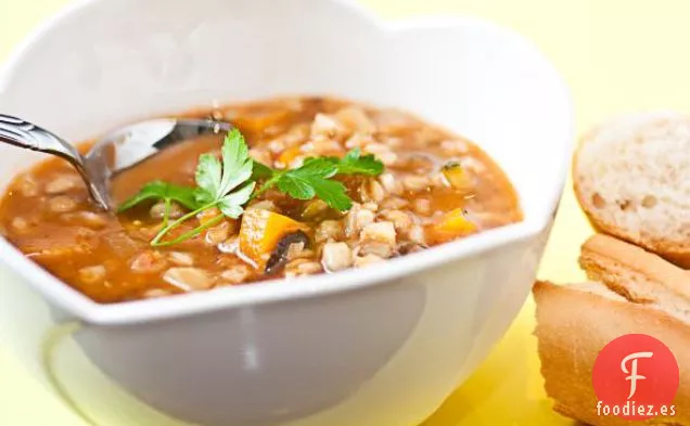 Sopa De Verduras Y Cebada