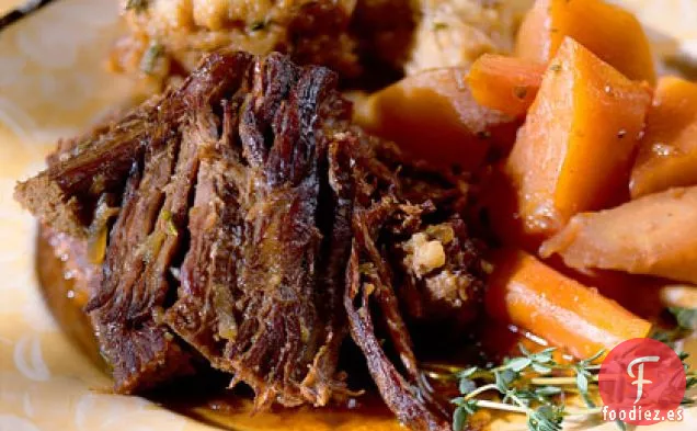 Asado a la olla con Albóndigas