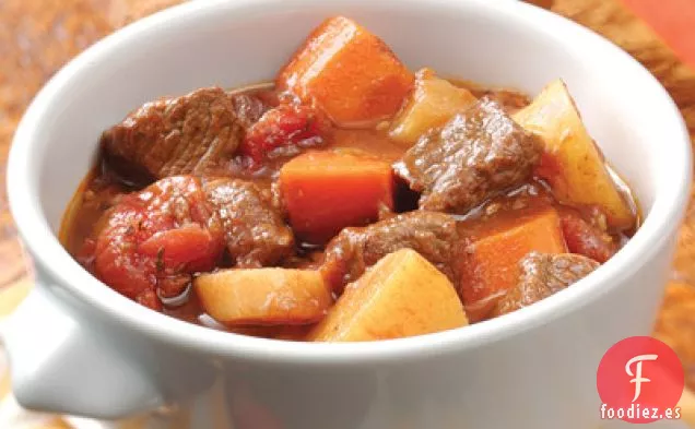 Estofado de Ternera de Cocción Lenta Abundante