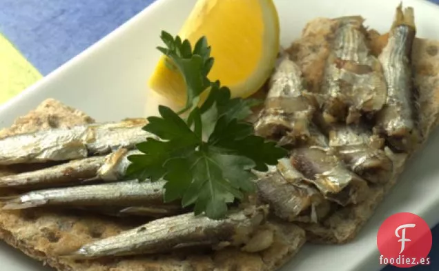 Receta De Sardinas En Galletas Saladas
