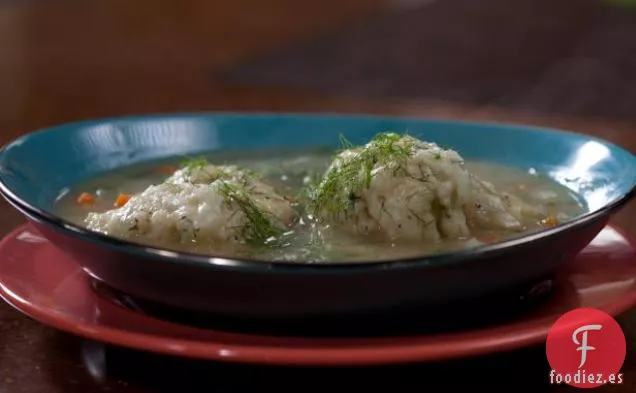 Sopa de Verduras y Albóndigas