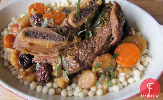 Café, Cerveza, Costillas estofadas Con Cuscús