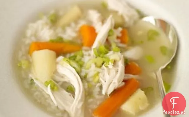 Sopa De Pollo Y Arroz