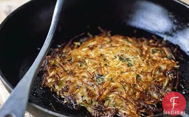 Chirivía y Rosti de Patata