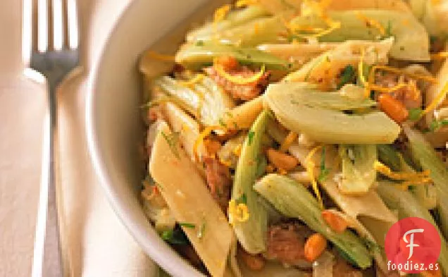 Pasta Con Hinojo, Sardinas Y Piñones