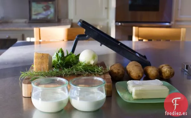 Patatas Cremosas con Hierbas