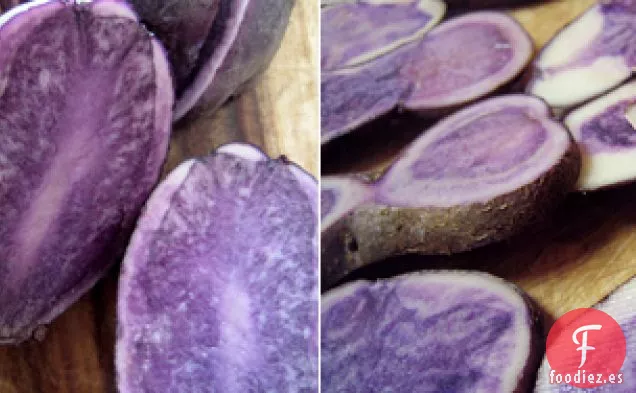 Patatas Azules de Chesapeake Asadas