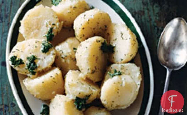 Patatas Hervidas Con Perejil Y Eneldo
