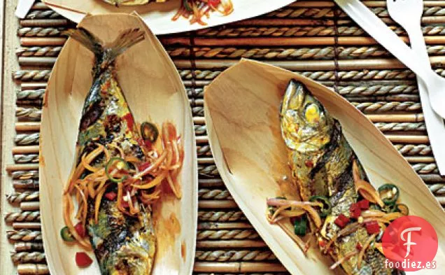 Ikan Bakar (Pescado a la barbacoa)