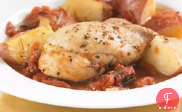 Pollo Toscano Con Patatas