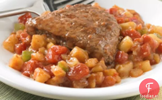 Filete Picante Con Patatas