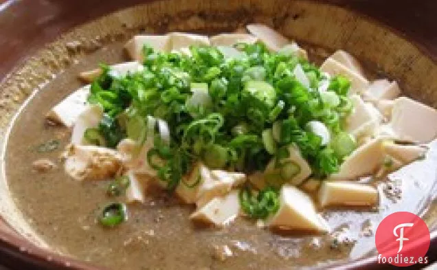 Miso y Tofu de estilo japonés (Hiya Shiru)