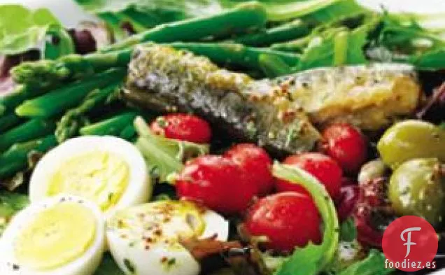 Ensalada De Primavera Con Vinagreta De Estragón