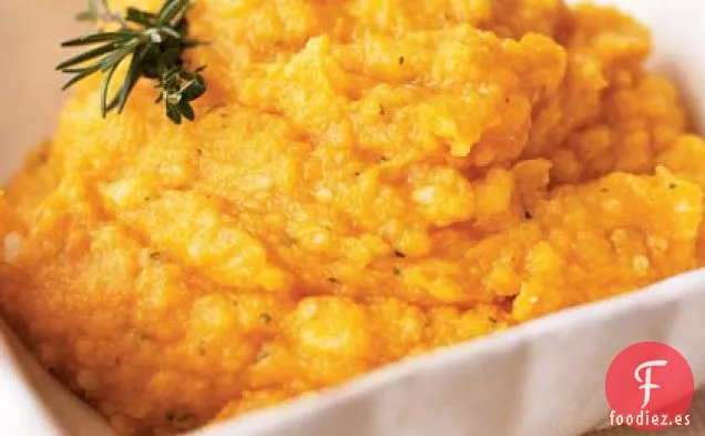 Puré de Calabaza y Patata con Tomillo