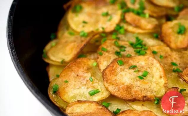 Patatas Anna Con Canela Y Cilantro