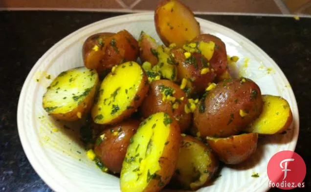 Patatas Rojas Azafrán