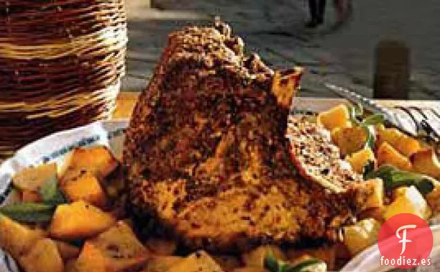 Lomo de Cerdo Asado y Patatas