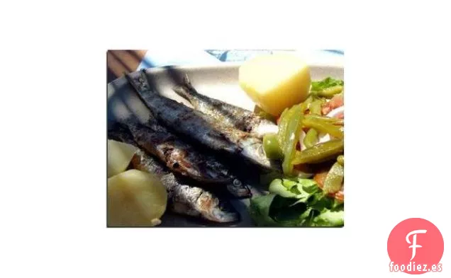 Sardinas a la Parrilla Estilo Portugués