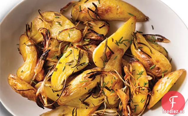 Patatas Alevines de Romero Asadas