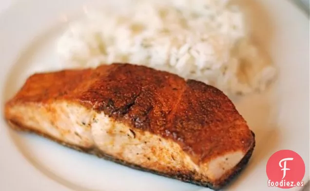 Salmón Friccionado con Especias