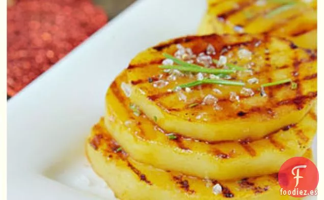 Patatas A La Parrilla Con Miel, Limón Y Romero