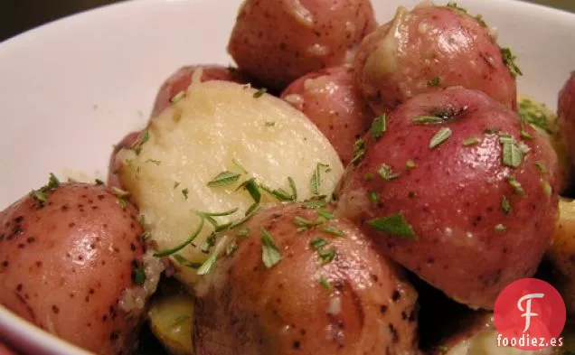 Cena de Esta Noche: Patatas Estofadas con Ajo