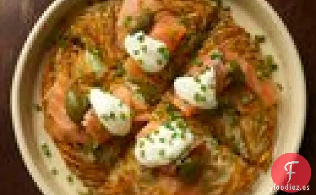 Tarta De Ajo Asado Y Cebolla Caramelizada