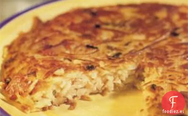 Patatas Rosti Con Jamón y Queso